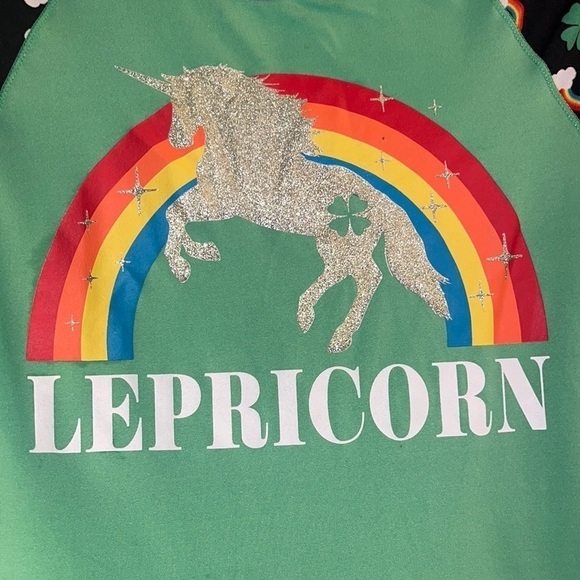 Lepricorn‎ 3/4 sleeve XS St Patty’s Day Irish - Picture 2 of 4